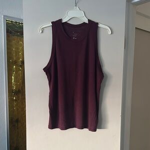 A New Day Women's Sleeveless Burgundy Top